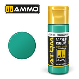ATOM COLOR Turquoise Green 20ml