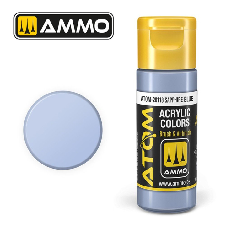 ATOM COLOR Sapphire Blue 20ml