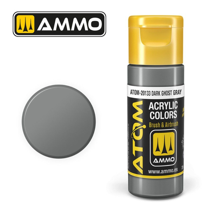 ATOM COLOR Dark Ghost Gray 20ml