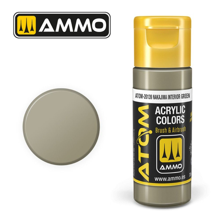 ATOM COLOR Nakajima Interior Green 20ml
