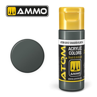 ATOM COLOR Graugrün RLM74 20ml