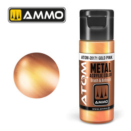 ATOM METALLIC Gold Pink 20ml