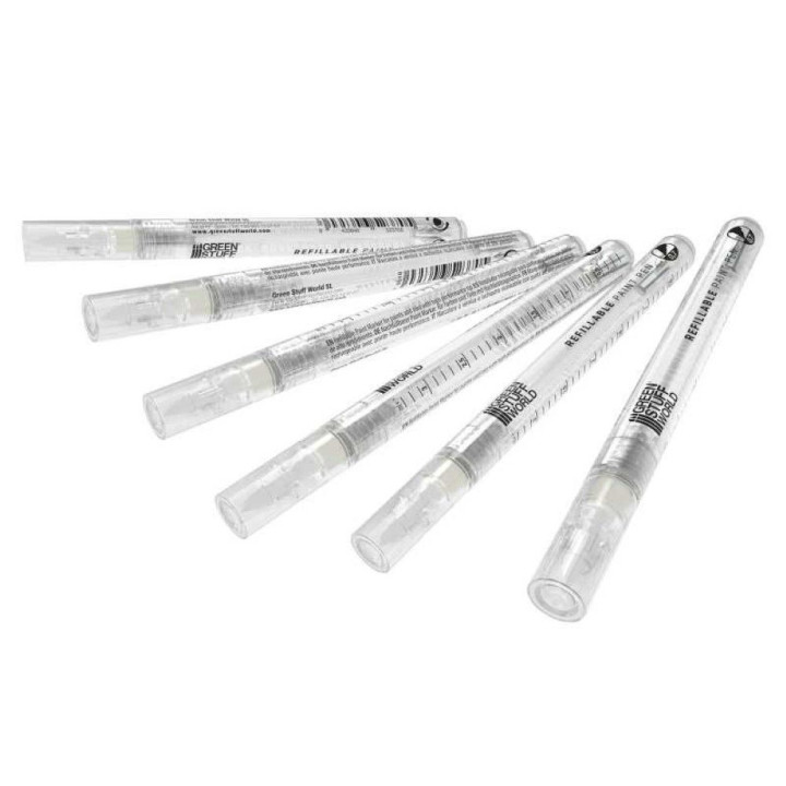 Refillable paint pen 0.7 (pack x6) / Plniteľná fixka 0,7 (balenie x6)