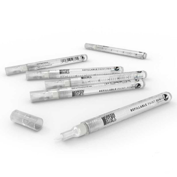 Refillable paint pen 0.7 (pack x6) / Plniteľná fixka 0,7 (balenie x6)