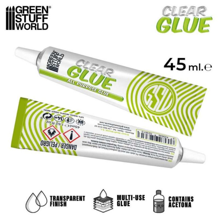 Silicone glue - Clear Glue 45ml / Silikónové číre lepidlo 45ml