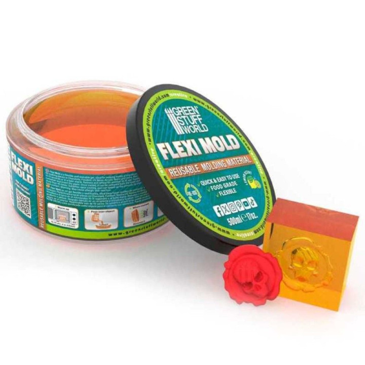 Flexi Mold - Reusable Molding Material / Flexi Mold - opakovane použiteľný formovací materiál