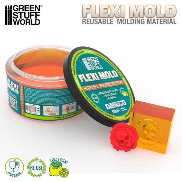 Flexi Mold - Reusable Molding Material / Flexi Mold - opakovane použiteľný formovací materiál