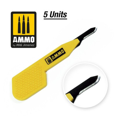 Precision Blade Curved - 5 pcs / Presné zakrivené ostrie - 5 ks