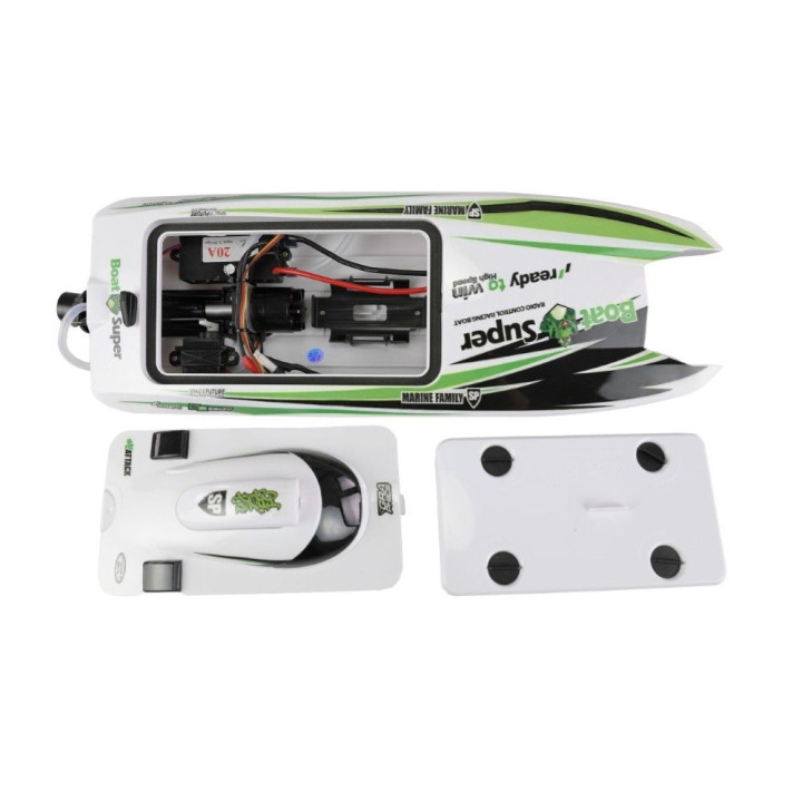 AMEWI Green Arrow Katamaran brushless tryskový pohon 400mm RTR