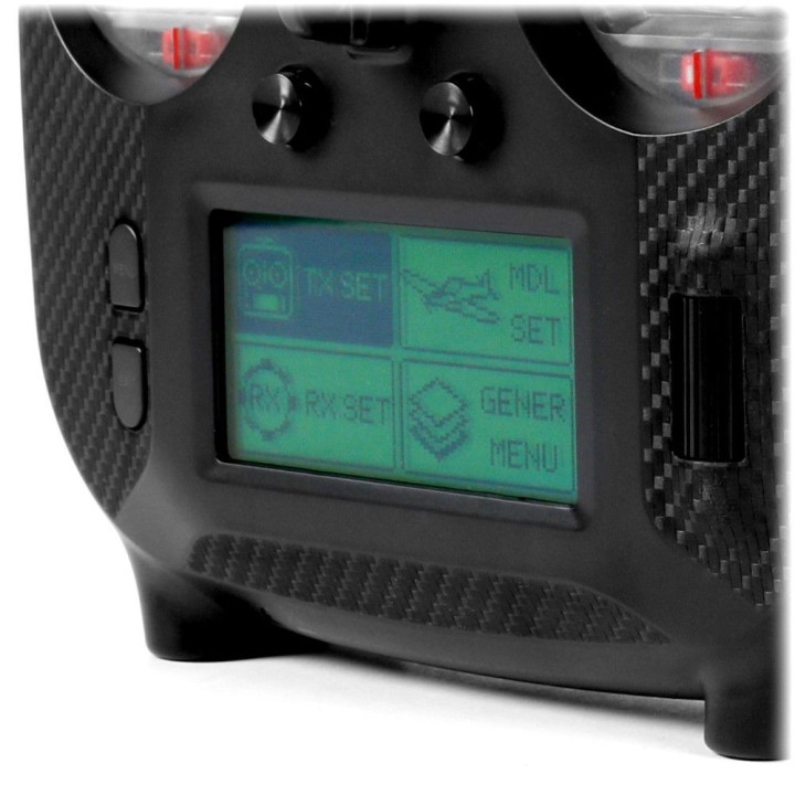 Flysky FS-ST8 vylepšený 8-kanálový vysielač s 2 prijímačmi FS-SR8