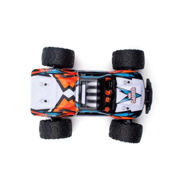 MODSTER Mini Dasher Electric Brushed Monster Truck 4WD 1:14 RTR