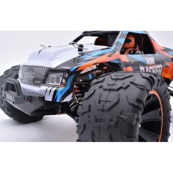 MODSTER Mini Dasher Electric Brushed Monster Truck 4WD 1:14 RTR