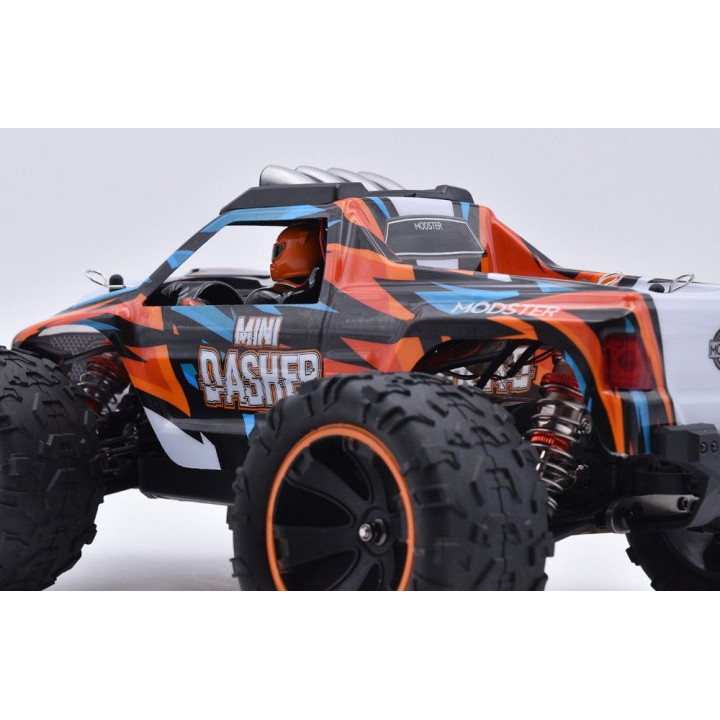 MODSTER Mini Dasher Electric Brushed Monster Truck 4WD 1:14 RTR