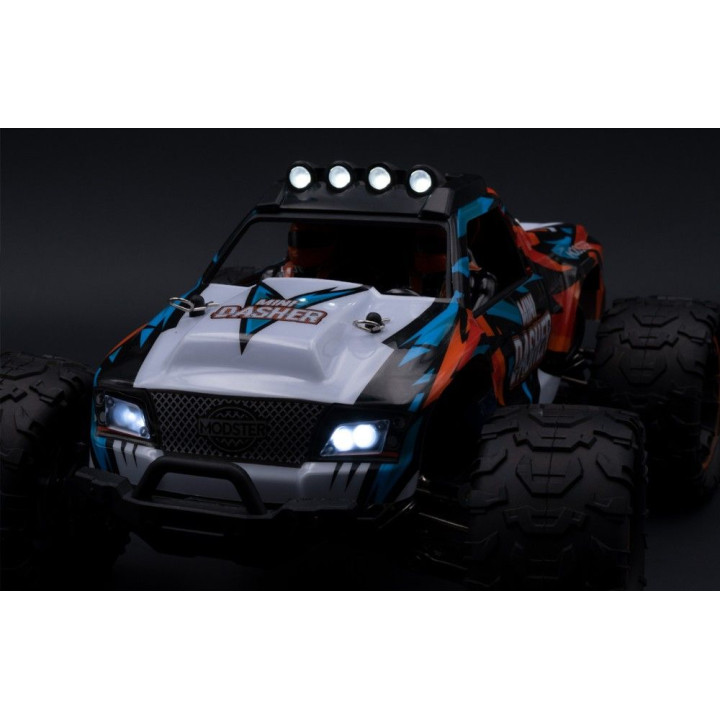 MODSTER Mini Dasher Electric Brushed Monster Truck 4WD 1:14 RTR
