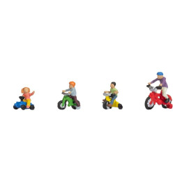 NOCH Deti na bicykloch H0