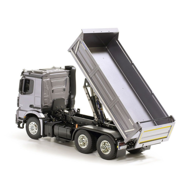 Tamiya RC MB Arocs 3348 Tipper Truck 6x4 nenafarbený (biely) 1/14 kit/stavebnica