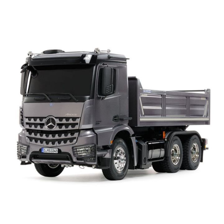 Tamiya RC MB Arocs 3348 Tipper Truck 6x4 nenafarbený (biely) 1/14 kit/stavebnica