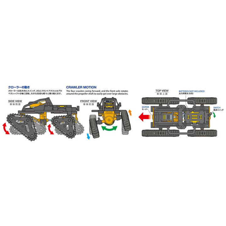 Tamiya 4-Track Crawler