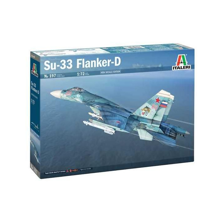 Model Kit letadlo 0197 - SUKHOI SU-27 D "SEA FLANKER" (1:72)