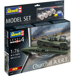 ModelSet military 63297 - Churchill A.V.R.E. (1:76)
