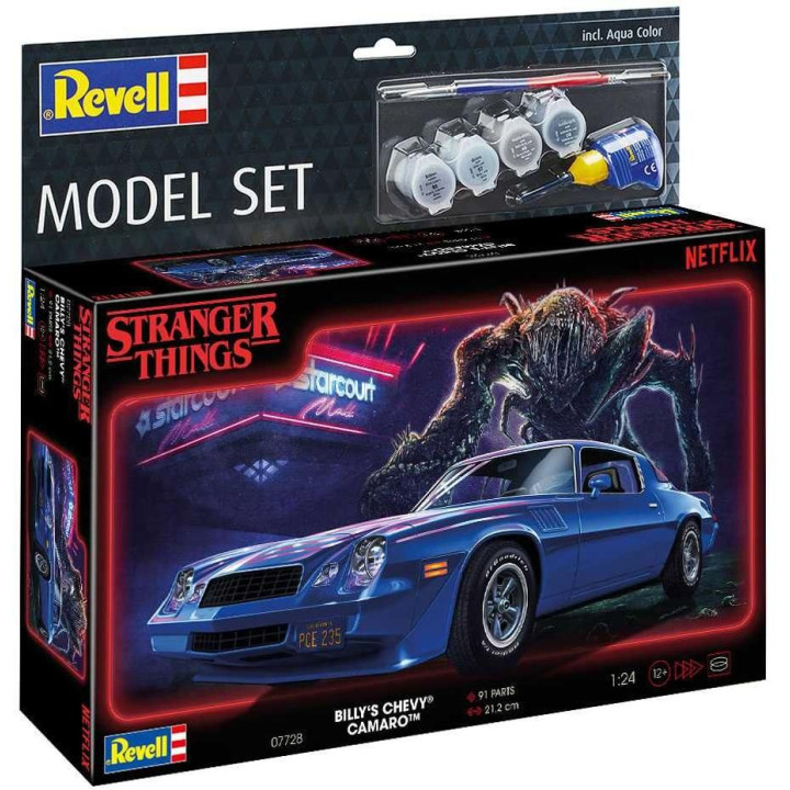 ModelSet STRANGER THINGS auto 67728 - Chevy Camaro Z/28 (1:24)