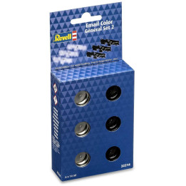 Sada barev Email Color 32214 - General Set 2 - Gloss (6 x 14ml)
