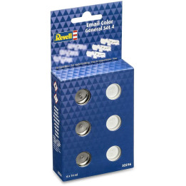 Sada barev Email Color 32216 - General Set 4 - Gloss/Matt (6 x 14ml)
