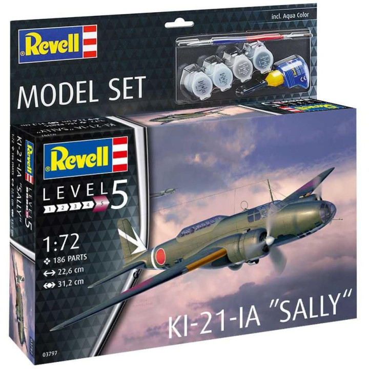 ModelSet letadlo 63797 - Ki-21-la "Sally" (1:72)