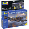 Model letadla ke slepení. Velikost: 1:72; 29,5 cm. Balení obsahuje: 257 dílků ke slepení, lepidlo, štětec a barvičky.
