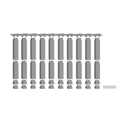 NOCH easy TRACK Pillar Set, Top / vrchná časť H0, TT, N, 10 pilierov
