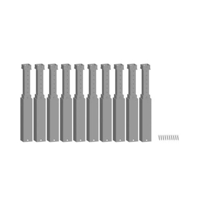 NOCH easy TRACK Pillars, Height-Adjustable / výškovo nastaviteľné H0, TT, N, 10ks