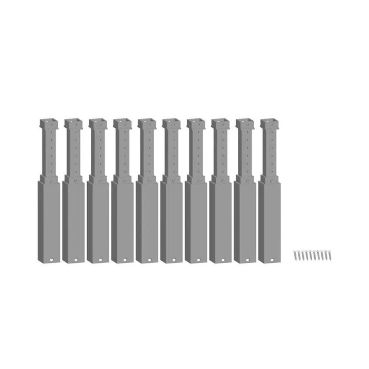 NOCH easy TRACK Pillars, Height-Adjustable / výškovo nastaviteľné H0, TT, N, 10ks