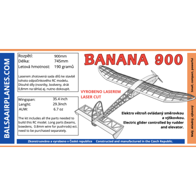 Banana 900 KIT 900mm
