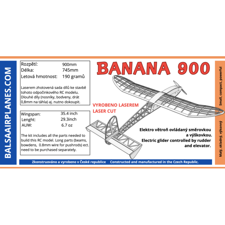 Banana 900 KIT 900mm