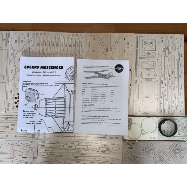 Sperry Messenger KIT 762mm