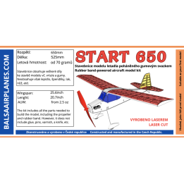 START 650 KIT 650mm Gumáček