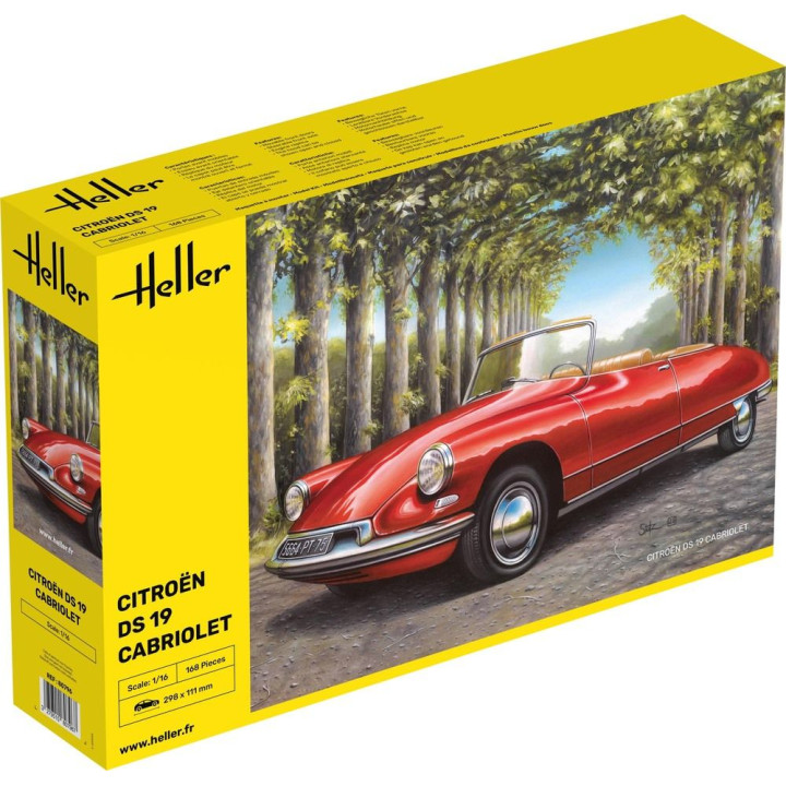 Heller 80796 1/16 Citroën DS 19 Cabriolet