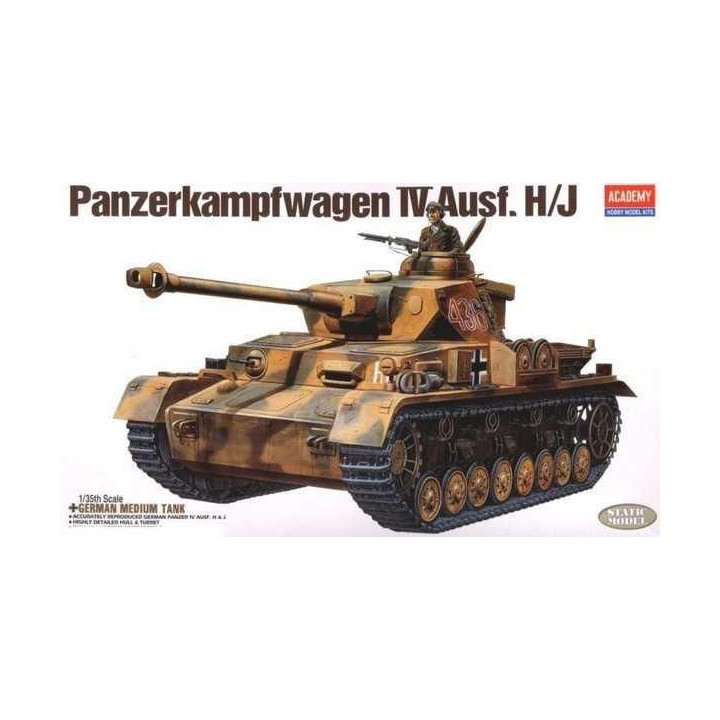 Model Kit tank 13234 - GERMAN PANZER IV H/J (1:35)