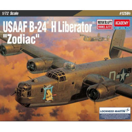 Model Kit letadlo 12584 - USAAF B-24H Liberator "Zodiac" (1:72)
