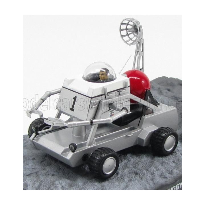 EDICOLA 007 MOON BUGGY 1971- JAMES BOND 007 - DIAMONS ARE FOREVER - SILVER 1/43