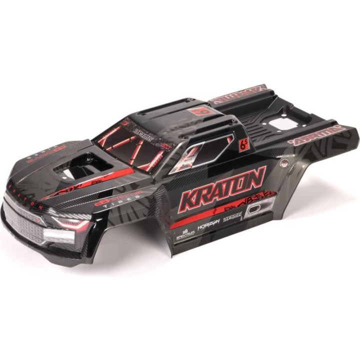 Arrma karosérie černá: Kraton 6S EXB