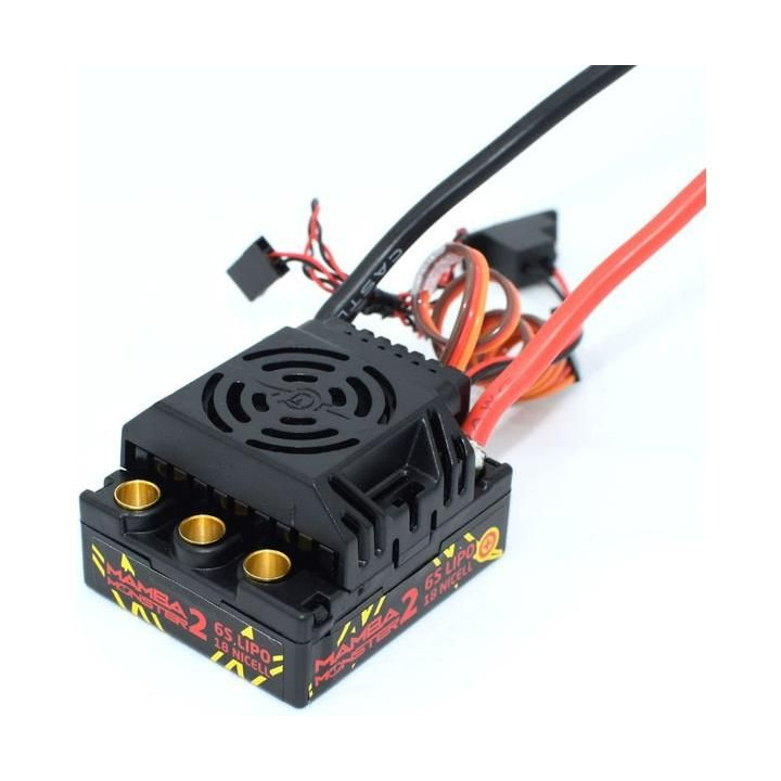 Castle motor 1512 2650ot/V senzored V2, reg. Mamba Monster 2