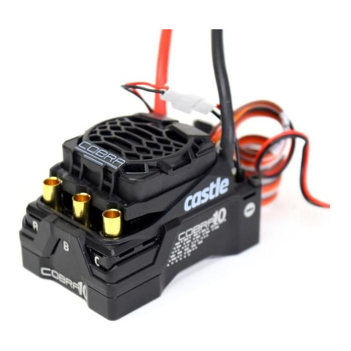 Castle motor 1406 1900ot/V senzored, reg. Cobra 10