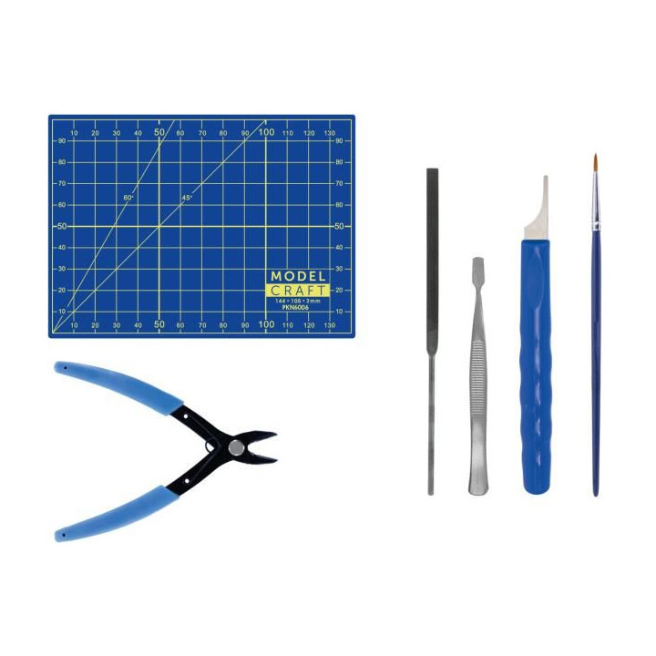 Modelcraft nářadí pro modeláře (sada 6ks)