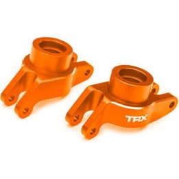 Traxxas těhlice zadní hliníková oranžově eloxovaná (pár)