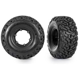 Traxxas kolo 2.2/3.2, disk černý vnější, pneu Maxx Slash belted (pro NO10274, 10276) (2)