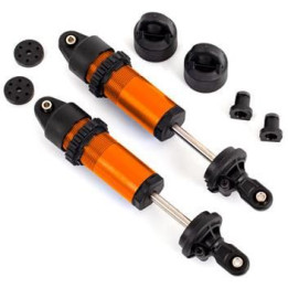 Traxxas tlumič krátký GT-Maxx hliníkový oranžově eloxovaný (2)