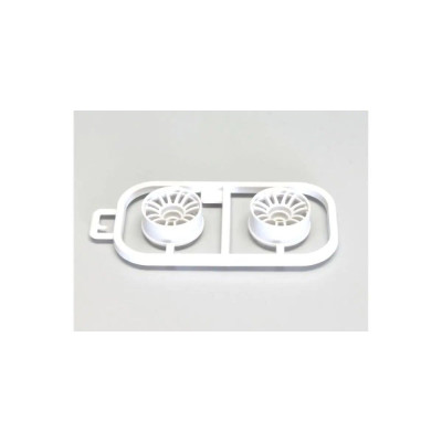 Wheels Set RE30 Kyosho Mini-Z MR03 Narrow-Offset 2.5 (2) White