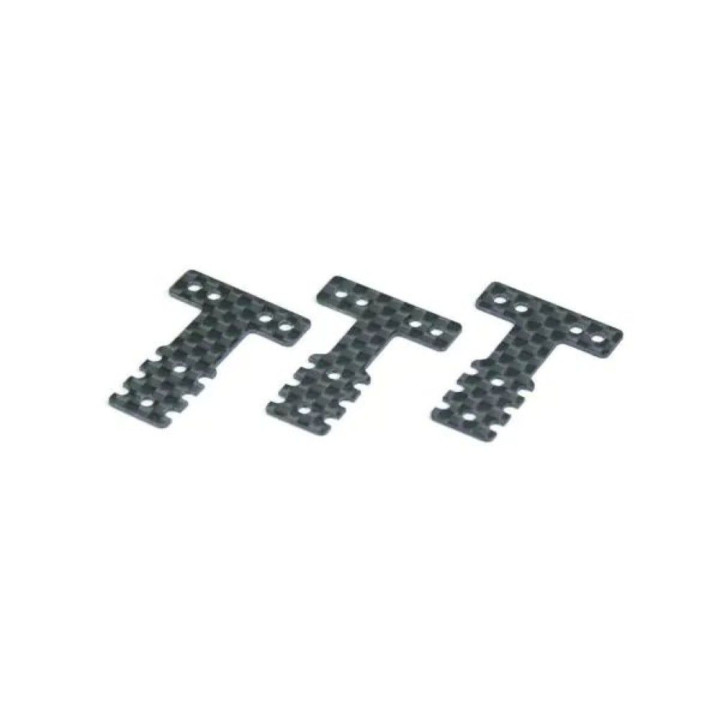 Carbon Rear Suspension Plate set Mini-Z MR03 MM-LM (3)