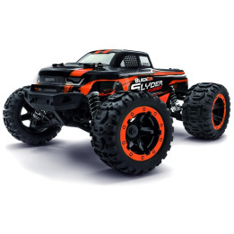 Slyder MT Turbo 1/16 4WD 2S Brushless - Oranžový